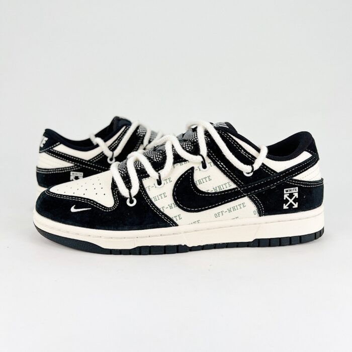 NIKE SB DUNK LOW X OFF WHITE BLACK WHITE - Image 6