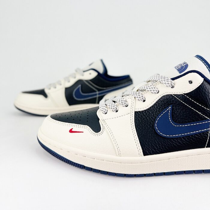 NIKE AIR JORDAN 1 LOW X THE NORTH FACE BLUE WHITE - Image 5