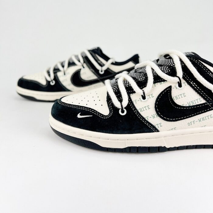 NIKE SB DUNK LOW X OFF WHITE BLACK WHITE - Image 3