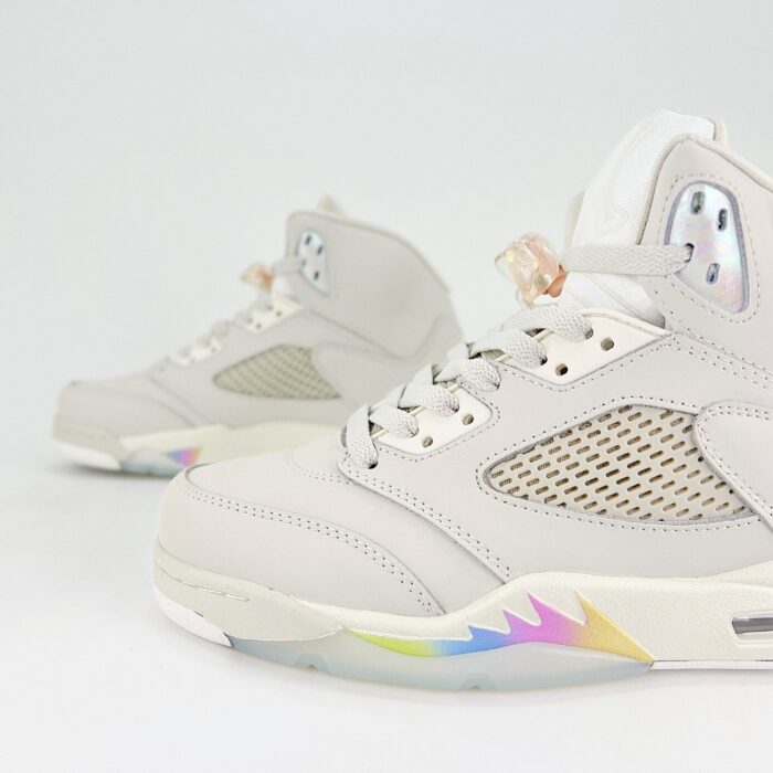 NIKE AIR JORDAN 5 RETRO YEAR OF THE SNAKE GREY HF3183 001 - Image 4