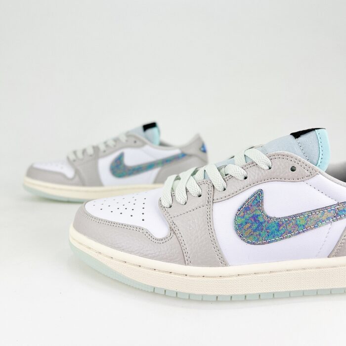 NIKE AIR JORDAN 1 RETRO LOW LNY GREY HF3207 100 - Image 5