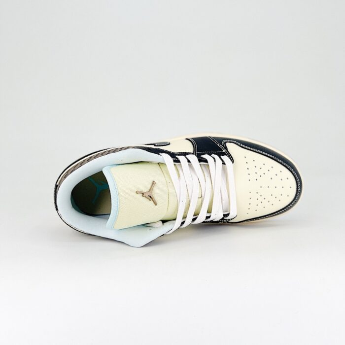 NIKE AIR JORDAN 1 LOW SE COCONUT MILK BLACK HQ3437 101 - Image 5