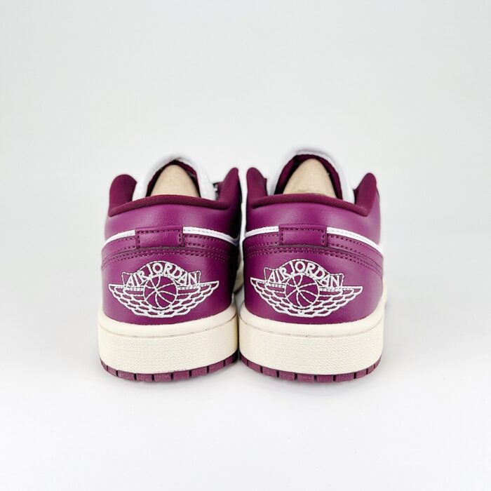 NIKE AIR JORDAN 1 LOW WHITE FIREBERRY DC0774 161 - Image 6