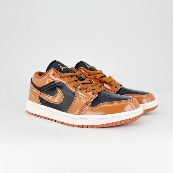 NIKE AIR JORDAN 1 LOW ARCHAEO BROWN DC0774 021 - Image 6