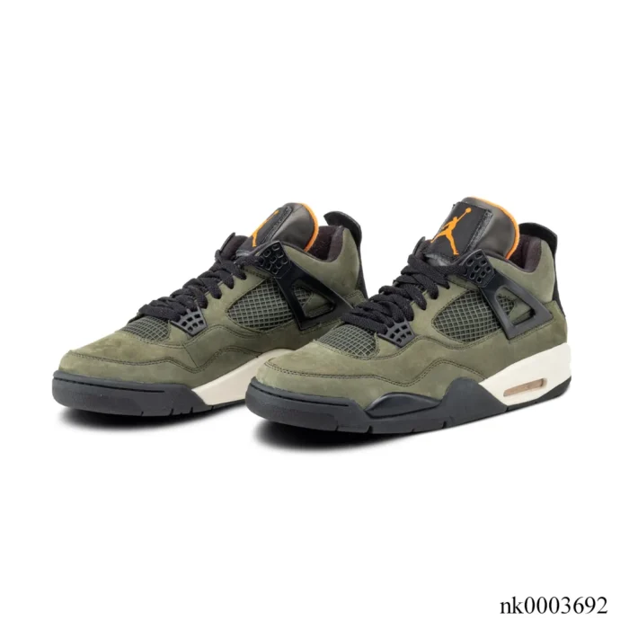 AJ 4 x UNDEFEATED “Olive Canvas” Shoes Sneakers – nk0003692 - Image 3