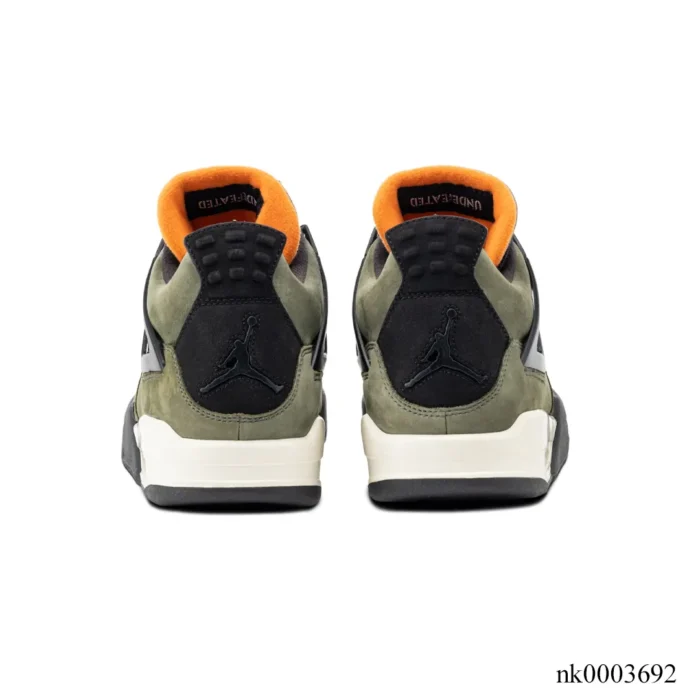 AJ 4 x UNDEFEATED “Olive Canvas” Shoes Sneakers – nk0003692 - Image 4