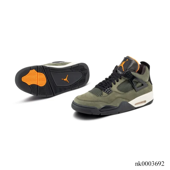 AJ 4 x UNDEFEATED “Olive Canvas” Shoes Sneakers – nk0003692 - Image 5